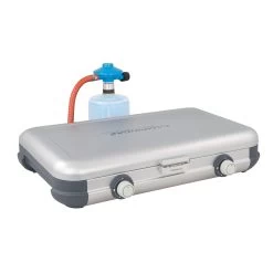 Campingaz 2 Hob Camping Stove Kitchen Kit CV, With Hose And Regulator -Camping Store k287d2f51218f0c8d0371d0c78a59e713