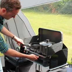 Twin Burner Gas Stove & Grill 11 Twin Burner Gas Stove & Grill -Camping Store k37f16a71d8b358cebe612ce5dcfbe5ff