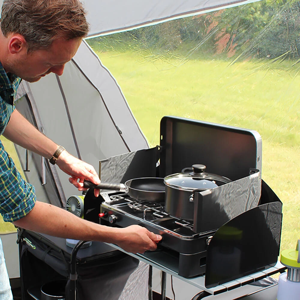 Twin Burner Gas Stove & Grill 7 Twin Burner Gas Stove & Grill - Image 5