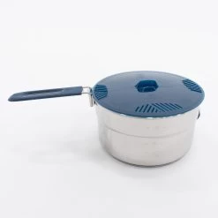 Quechua Hiker's Camping Stainless Steel Cooking Set MH100 4 Person (2.6 L) -Camping Store k3a39dcd761542c4223e7883fd34a5b32