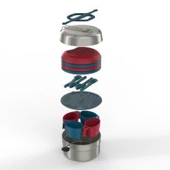 Quechua Stainless Steel Camping Cook Set