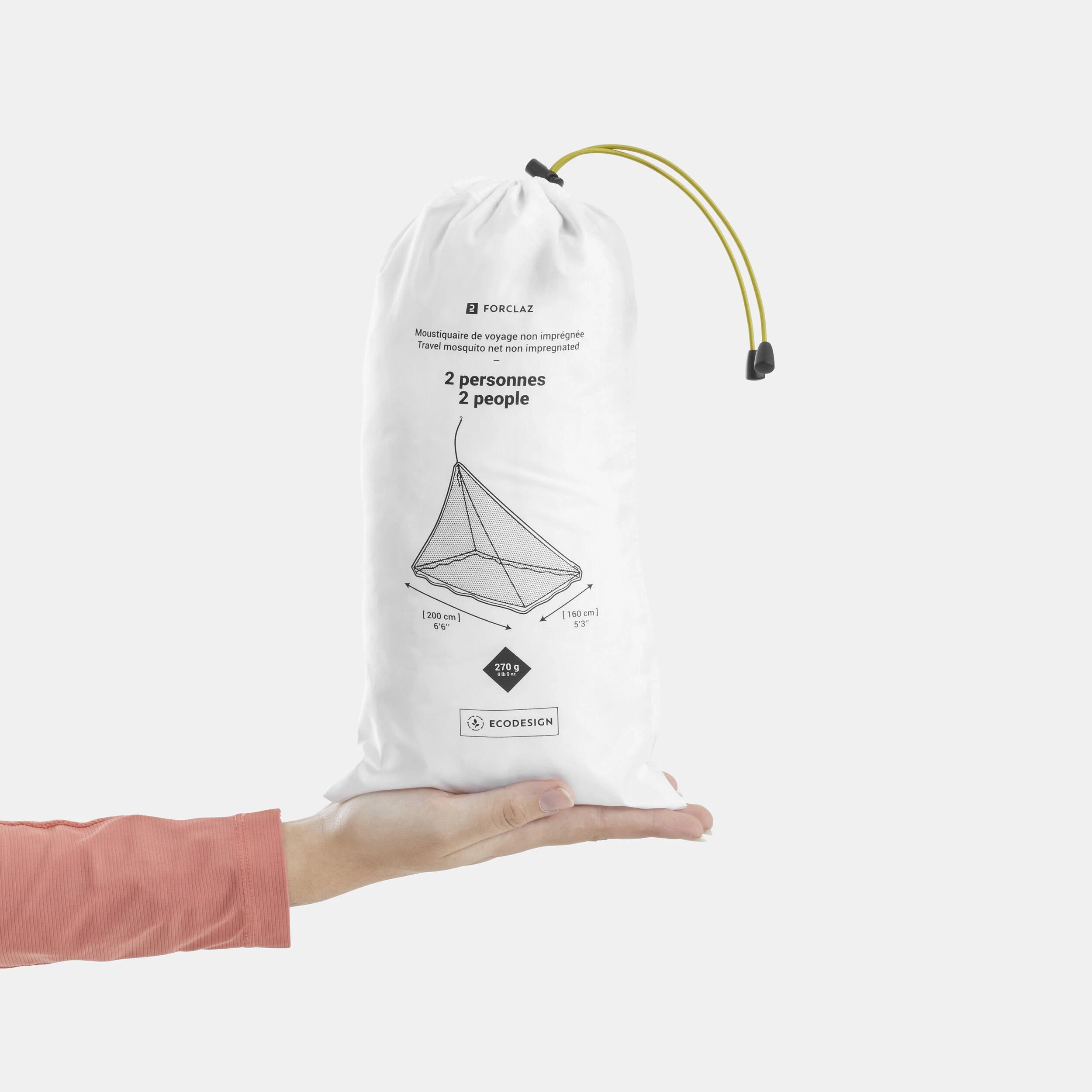 Untreated Travel Mosquito Net - 2 Person 8 Untreated Travel Mosquito Net - 2 Person - Image 6