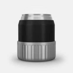 Quechua Stainless Steel Isothermal Food Box For Hiking MH500 0.8 L With Bowl Black -Camping Store k5b0d2f31ed6fcb5d166d12e8d0a44d7c