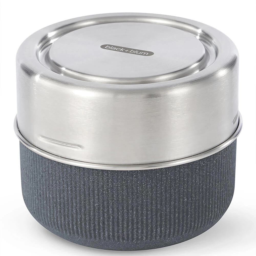 Black+Blum Glass Lunch Bowl 600ml Slate 3 Black+Blum Glass Lunch Bowl 600ml Slate