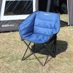 Tub Chair Dark Green And Black -Camping Store k69bdc6479f42bcc4c6cf2971e455c8ff