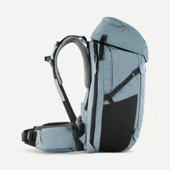 WOMEN’S TRAVEL TREKKING BACKPACK TRAVEL 900 50+6 L WITH SUITCASE OPENING -Camping Store k6ef94a9da91dd5a820d05dcb6d48d64d