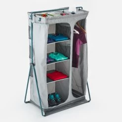 Quechua Large Folding And Compact Camping Wardrobe -Camping Store k6f2be77a6dee27f5a5f50d4ca259cc60