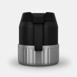 Quechua Stainless Steel Isothermal Food Box For Hiking MH500 0.8 L With Bowl Black -Camping Store k810077dc58fe1ed1dd1d9187c3550029