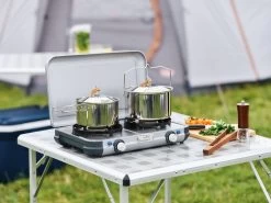 Campingaz 2-BURNER CAMP & GRILL STOVE -Camping Store k8f24fb49b7a94f9bed1b63db76832075