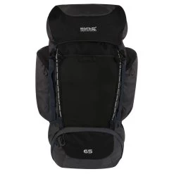 Regatta Highton 65L Hiking Backpack (Black/Ebony)