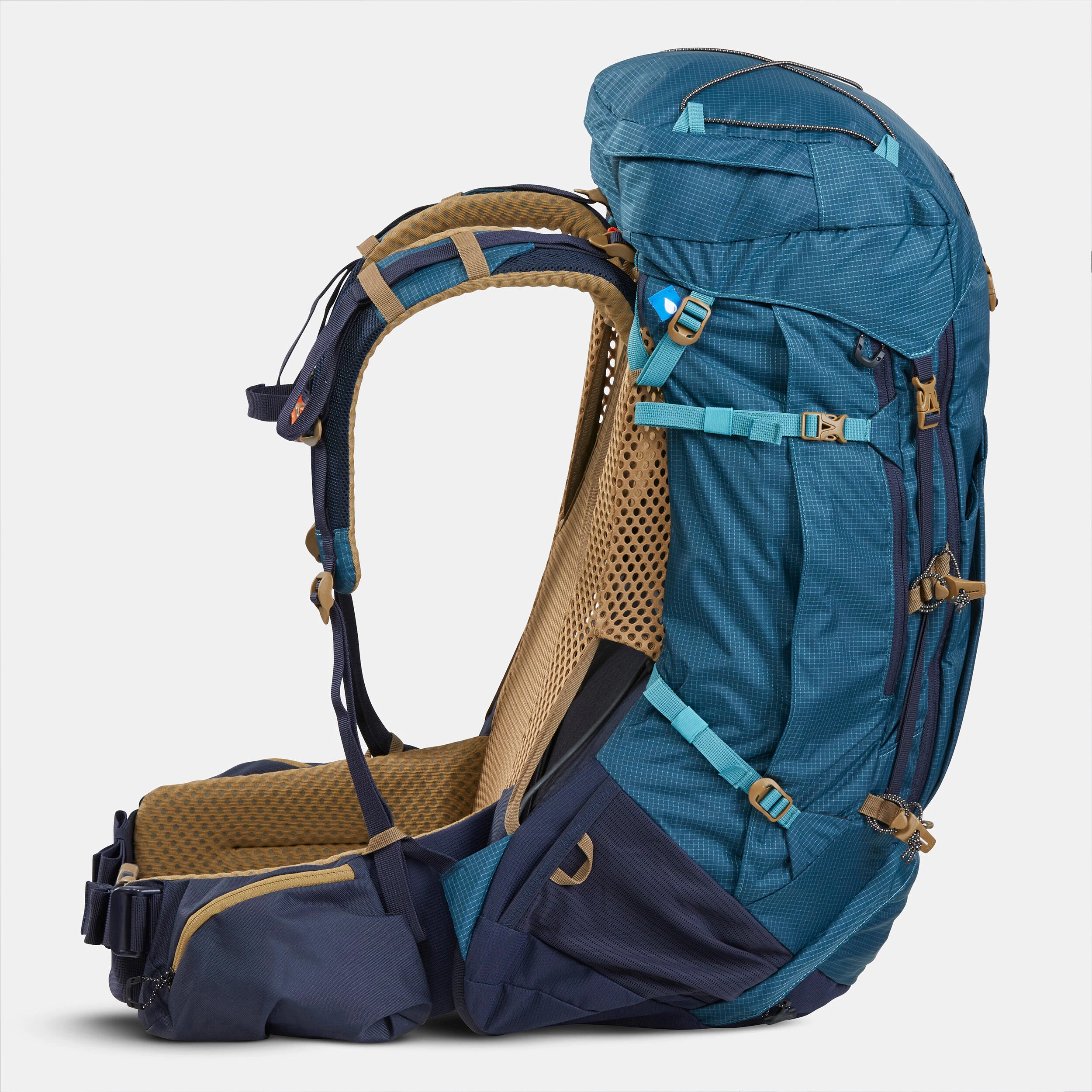 Men's Trekking 50+10 L Backpack MT500 Air 7 Men's Trekking 50+10 L Backpack MT500 Air - Image 5