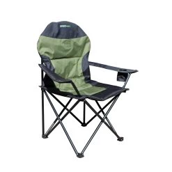 Front Page 7 High Back XL Chair Dark Green And Black