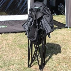 Tubbi XL Chair Grey And Black -Camping Store k9ea43f1711e21ac541703330c6027b56