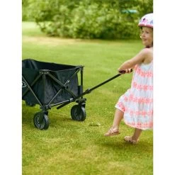 Festival Cart. Pull Along Wagon. Micro Wagon Classic: Black -Camping Store ka7cb012995f09e14efca452c530bae82