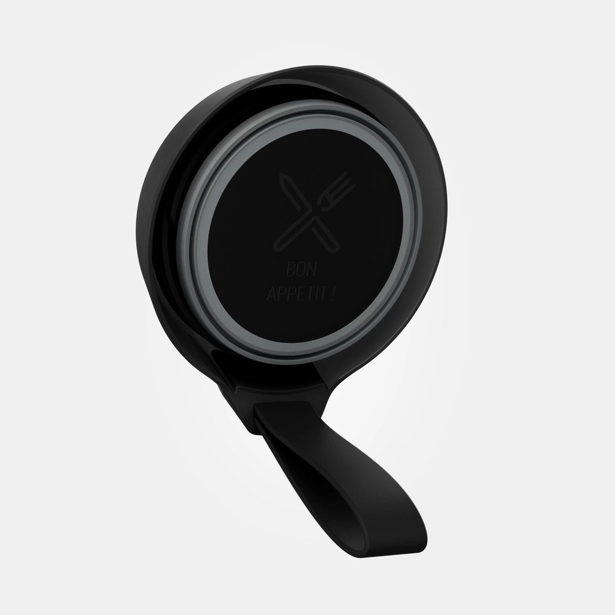 Quechua Stainless Steel Isothermal Food Box For Hiking MH500 0.5 L Black 7 Quechua Stainless Steel Isothermal Food Box For Hiking MH500 0.5 L Black - Image 5