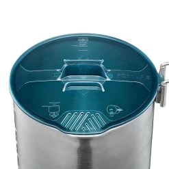 Stainless Steel 2 Person Cooking Set 1.6L 24 Stainless Steel 2 Person Cooking Set 1.6L -Camping Store kb6b2877f59c674fb2aff59045a84d33f