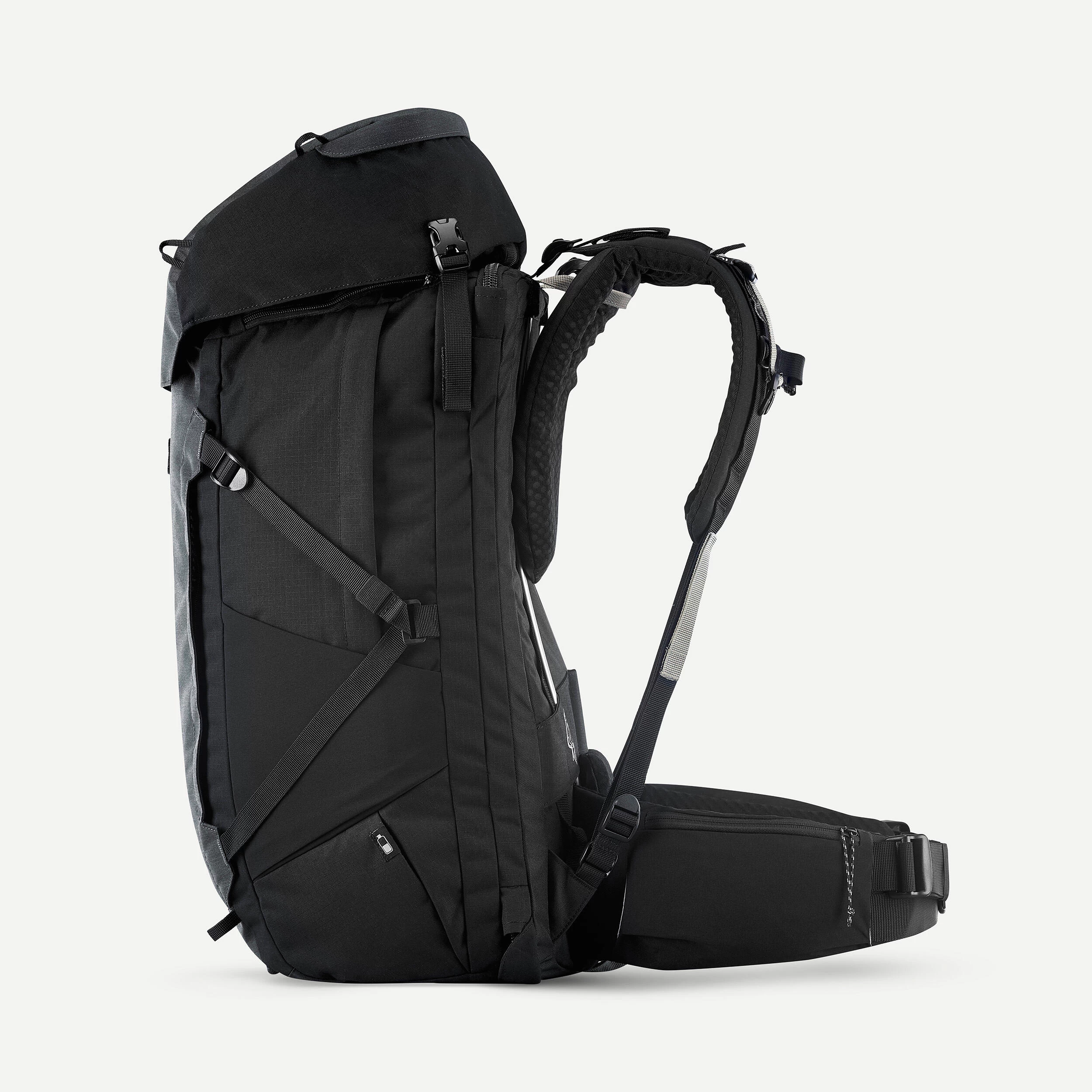 MEN’S TRAVEL TREKKING BACKPACK TRAVEL 900 50+6 L WITH SUITCASE OPENING 9 MEN’S TRAVEL TREKKING BACKPACK TRAVEL 900 50+6 L WITH SUITCASE OPENING - Image 7