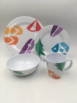 OLPRO Spring Bay Melamine Set (8 Piece) -Camping Store kcc00a7102b36445fc7be9cbd3c7cc0a6