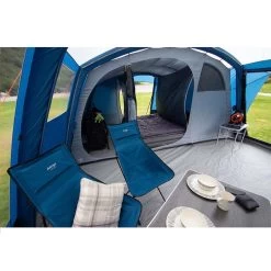 Vango Micro Tall Camping Chair - Blue -Camping Store kce743a64181c01850afb2a278318a2c4