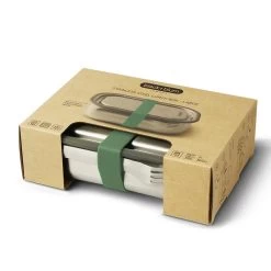 Black+Blum Stainless Steel Lunch Box Olive -Camping Store ke42d53a1d587db29ea657e634272c806