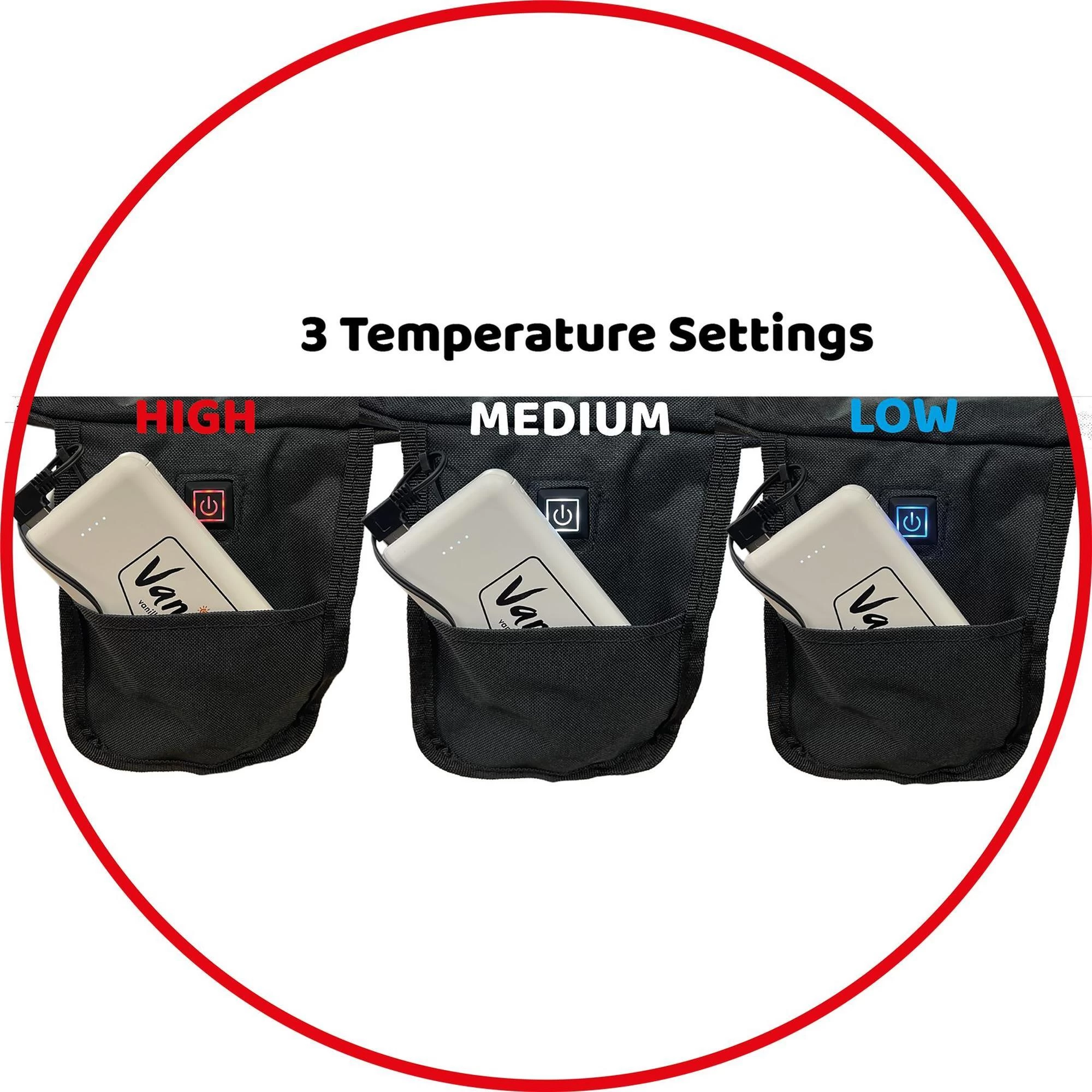 Vanilla Leisure Tub Chair Heated Charcoal + Power Bank 6 Vanilla Leisure Tub Chair Heated Charcoal + Power Bank - Image 4