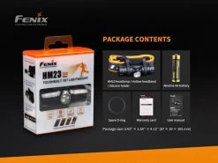 Fenix HM23 240 Lumen AA Powered Headlamp -Camping Store kf2f30e8481ba04244975df3b7f30a198