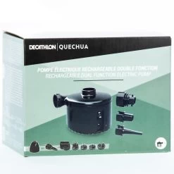 Quechua COMPACT ELECTRICAL PUMP FOR CAMPING - RECHARGEABLE USING MAINS POWER -Camping Store kf3a1ec21de383b3e388bb75515a98907